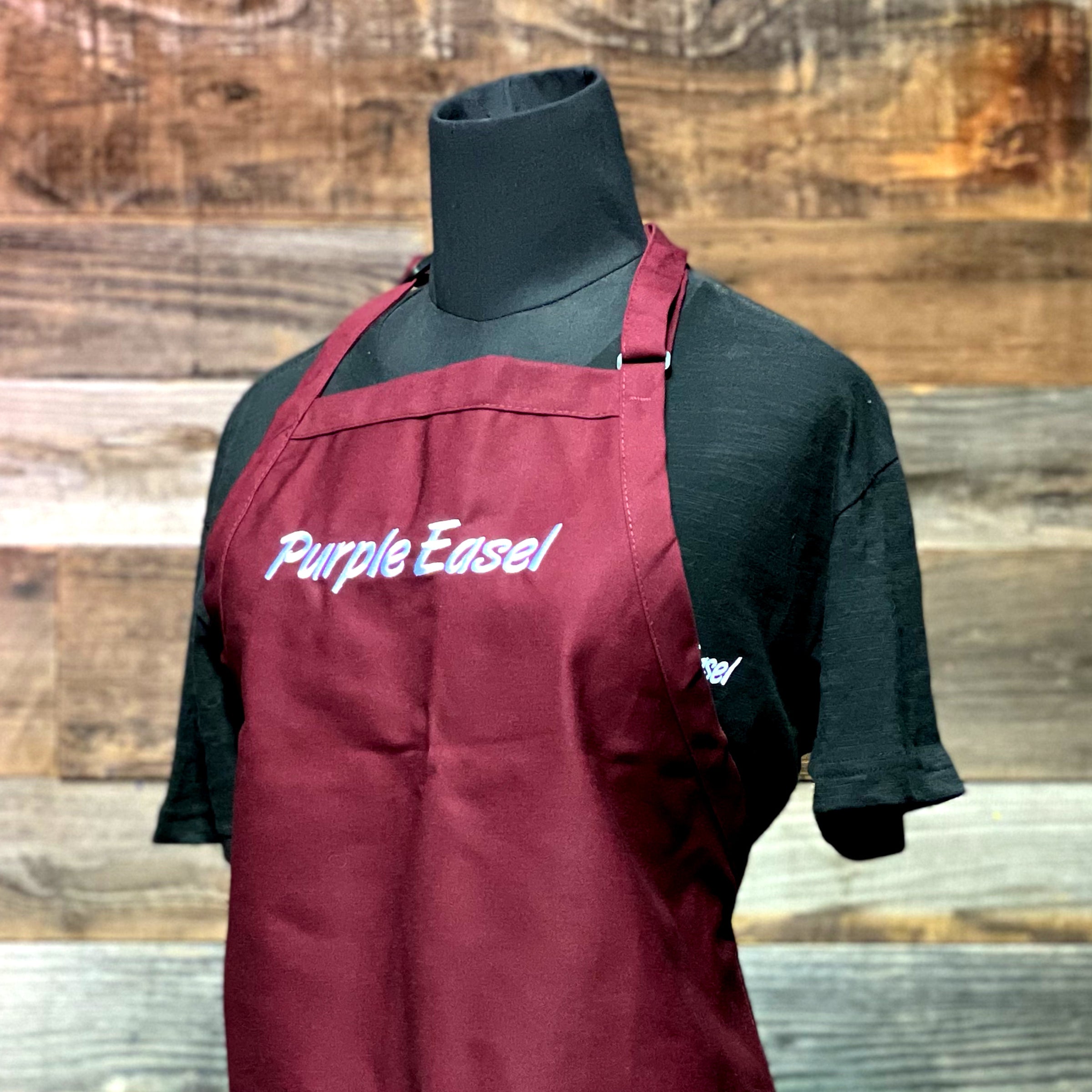 Aprons Purple Easel Store